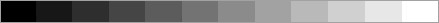 échelle de gris